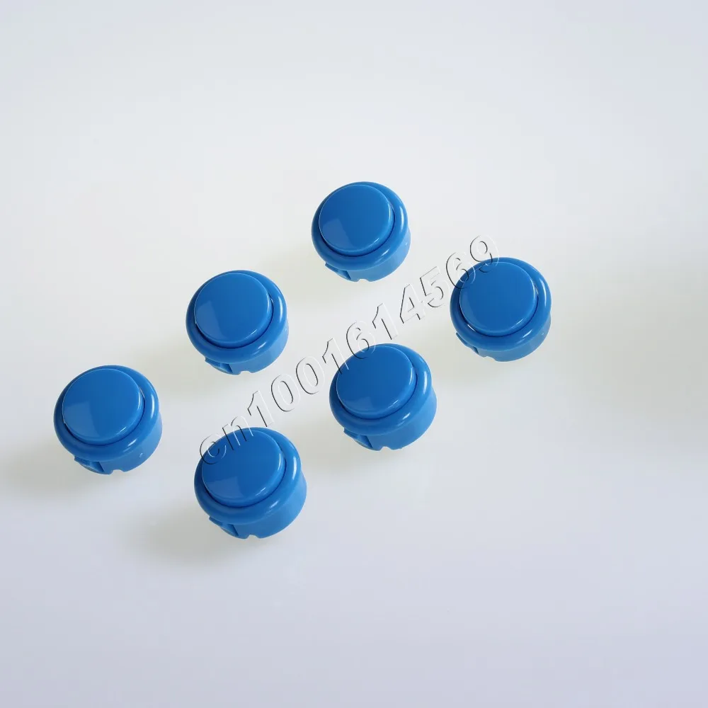 

6pcs OEM Arcade Buttons Fit For Japan SANWA Push Buttons OBSF-30 OBSN-30 OBSC-30 Push Button & Raspberry PI Retropie Project DIY