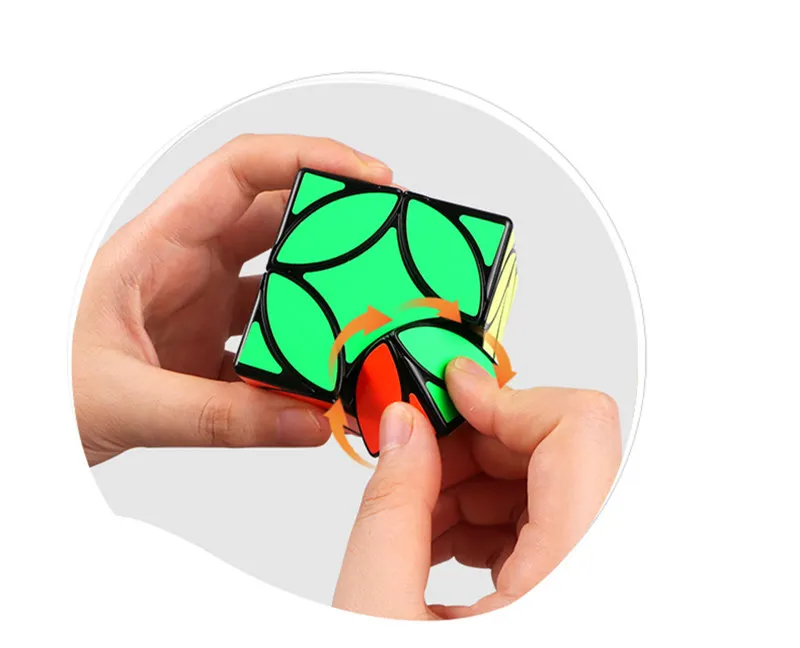 QiYi Mofangge кубик рубик медная монета куб странной формы древняя монета магический куб смешная Скорость Куб Головоломка обучающая игрушка для детей кубик рубика