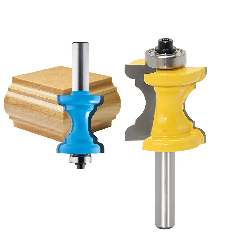  New 1PC 8mm Shank Bullnose Bead Column Face Molding Router Bit For Woodworking Tools