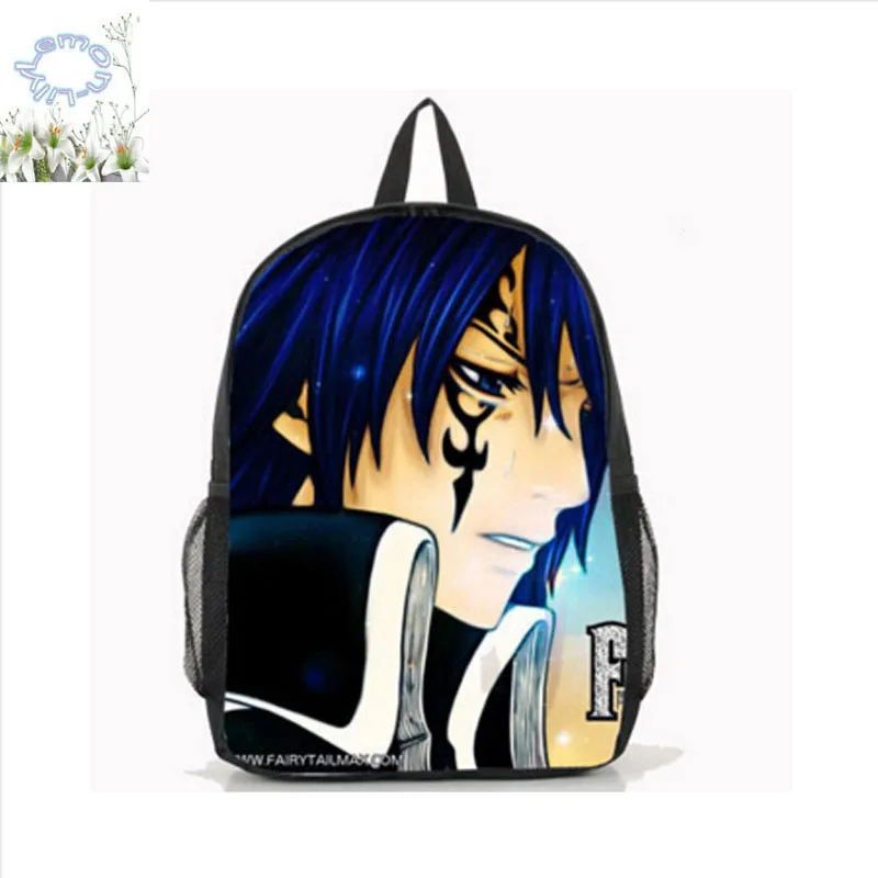 

16Inch Fairy Tail Backpack Customized Cosplay Bag Mochila Feminina Schoolbag Mujer Mochila Escolar Teenage Free Shipping A051