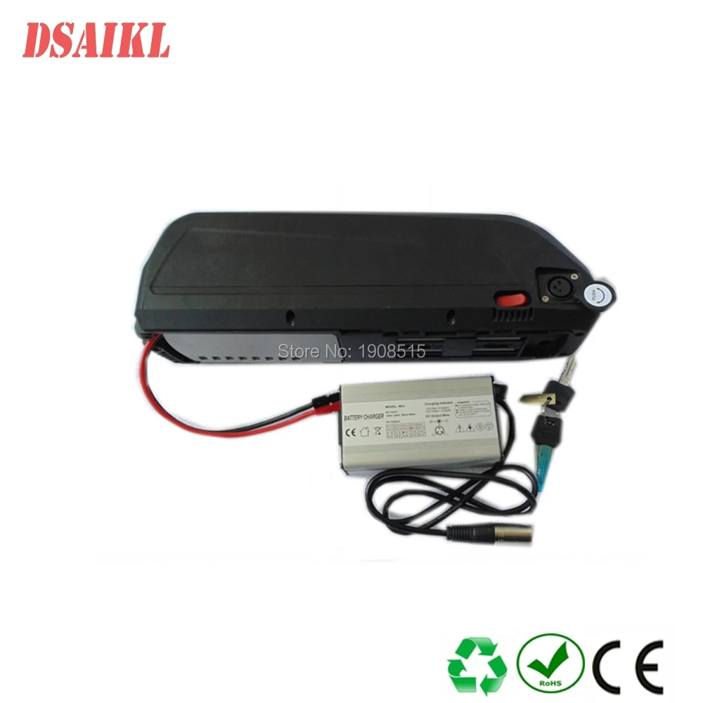 Top 48V 500W 750W Bafang BBS02B Mid Drive Motor Kit and hailong 48V 10.4Ah 11.6Ah 12Ah 13Ah 14Ah 15Ah 17Ah li-ion ebike battery pack 3