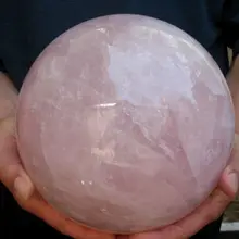 Ddh001084 ПРИРОДНЫЙ РОЗОВЫЙ КВАРЦ ХРУСТАЛЬНЫЙ ШАР BALL Исцеление