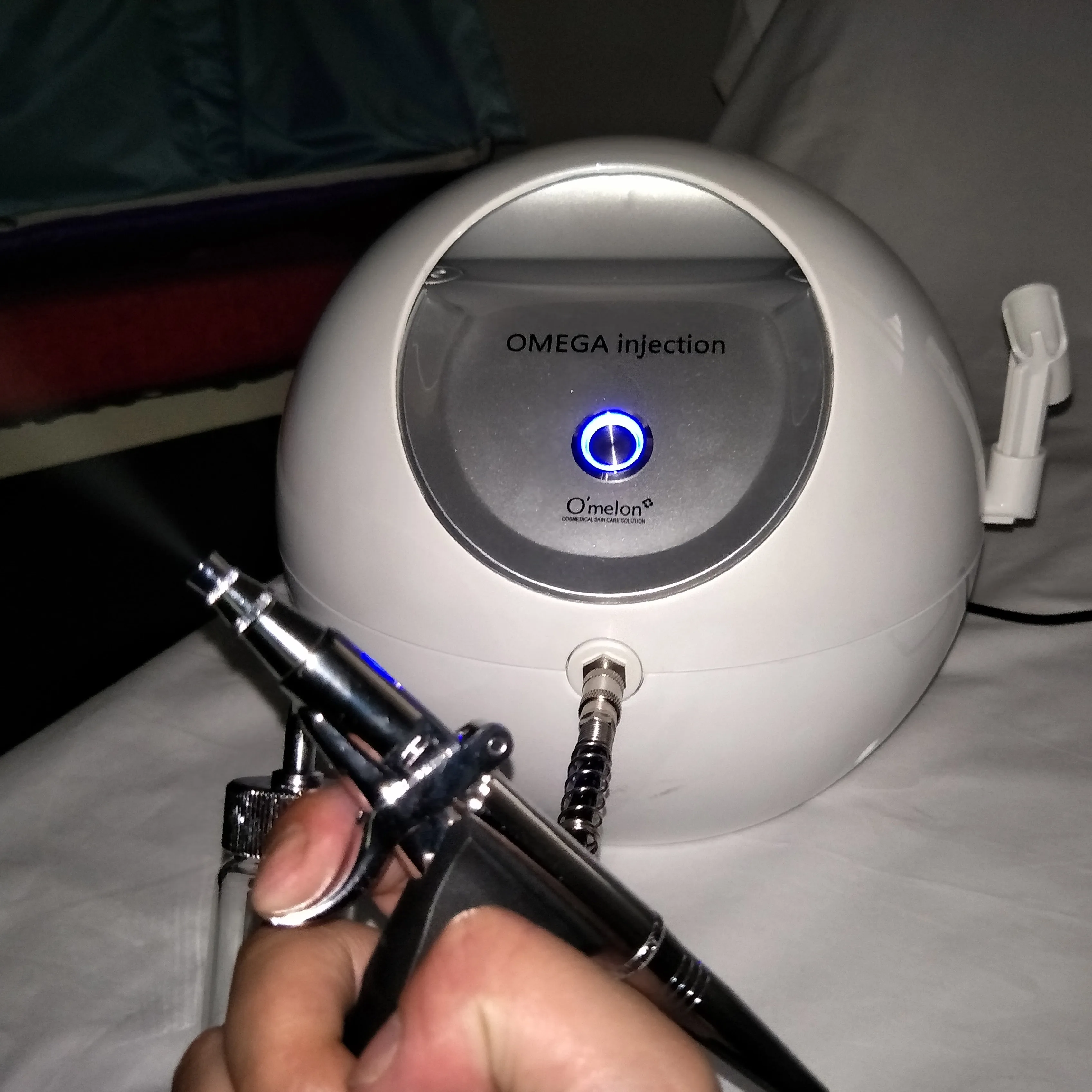  Portable Oxygen Meter Omega Injection Water Supplement Skin Nutrients Return Vigor Nano Spray Hydra