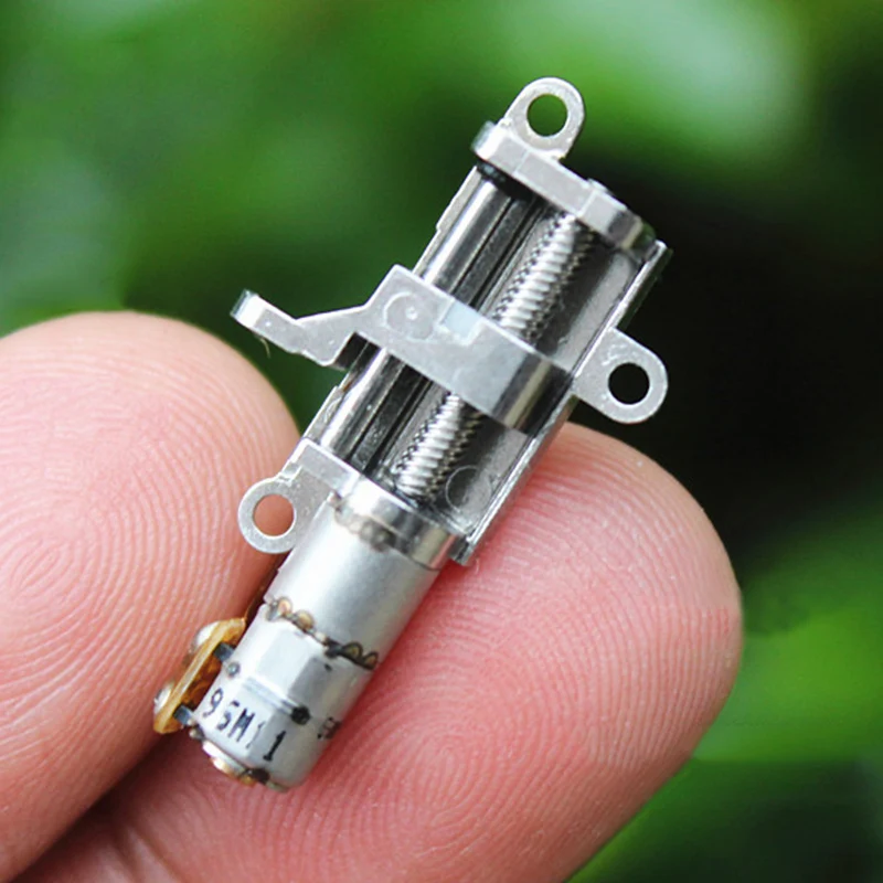

Mini Tiny 5mm Precision Planetary Gearbox Gear Stepper Motor 2-phase 4-wire Stepping Motor Linear Screw Rod Metal Slider