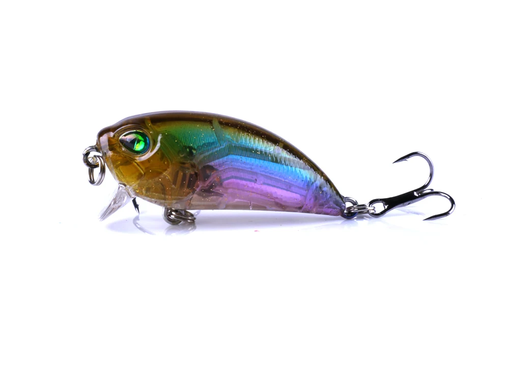 

YUZI Brand 4.8cm 8g Lifelike Floating Fishing Lure Pesca Hooks Crankbait Artificial Japan Hard bait Wobblers Tackle