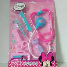 DISNEY Микки Минни оборудование для моделирования игрушечный набор доктора Дональд Дак ролевые игры для детей подарок
