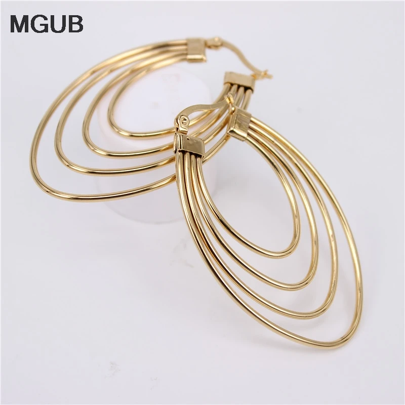 MGUB 2019 новый дизайн легкие ювелирные изделия из нержавеющей стали золотые цвета