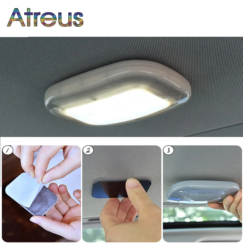 

12V Car Interior Grille LED Reading Lamp Decoration for Opel Insignia VW Golf 4 7 5 MK4 Peugeot 206 207 208 508 Touareg Tiguan