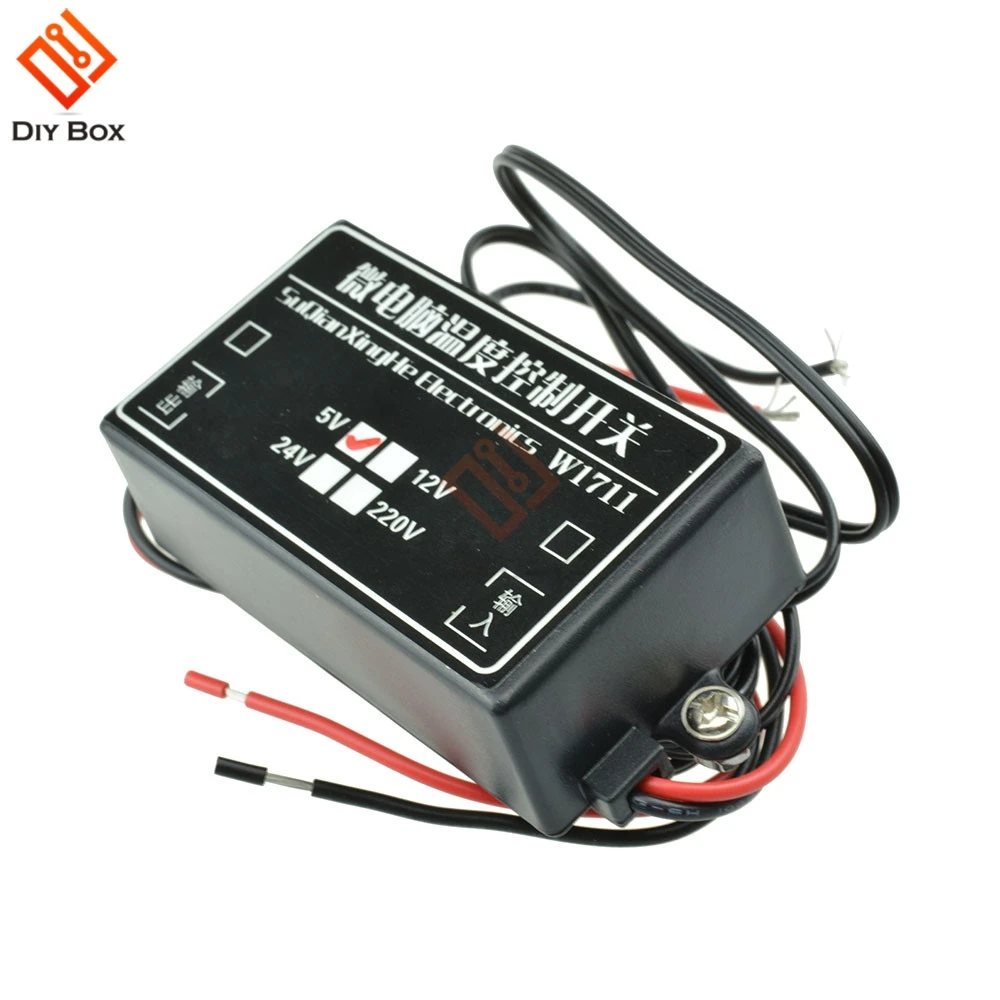 

W1711 Microcomputer Temperature Control Adjustable Switch Thermostat DC 5V