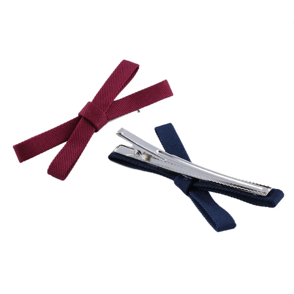 Wholesale Bowknot Hairpin Kids Girls Women Hair Bow Clips Barrette Hair Clip Hairstyling Makeup Tools