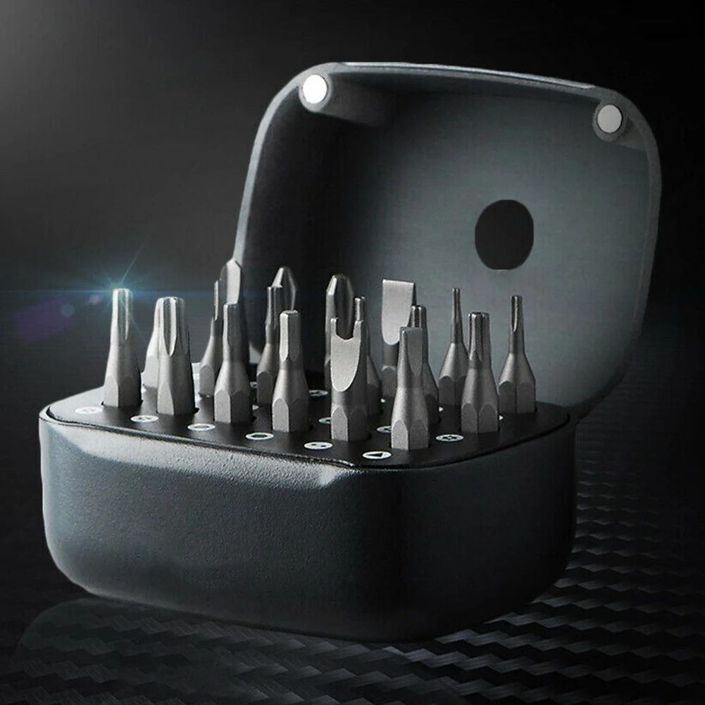 

Pen Screwdriver Kits Aluminum Alloy Magnetic Multi-Bits Repair Tool Set QP2
