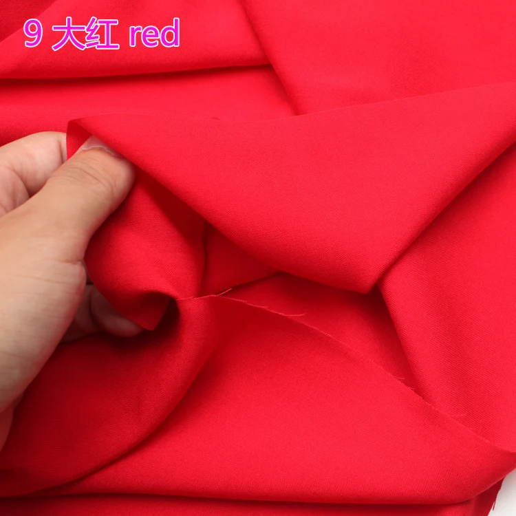 

Red Viscose Fabric Cotton Fabric Silk Artificial Cotton Fabric Skirt Fabric 60" Wide Sold By The Yard Free Shipping !