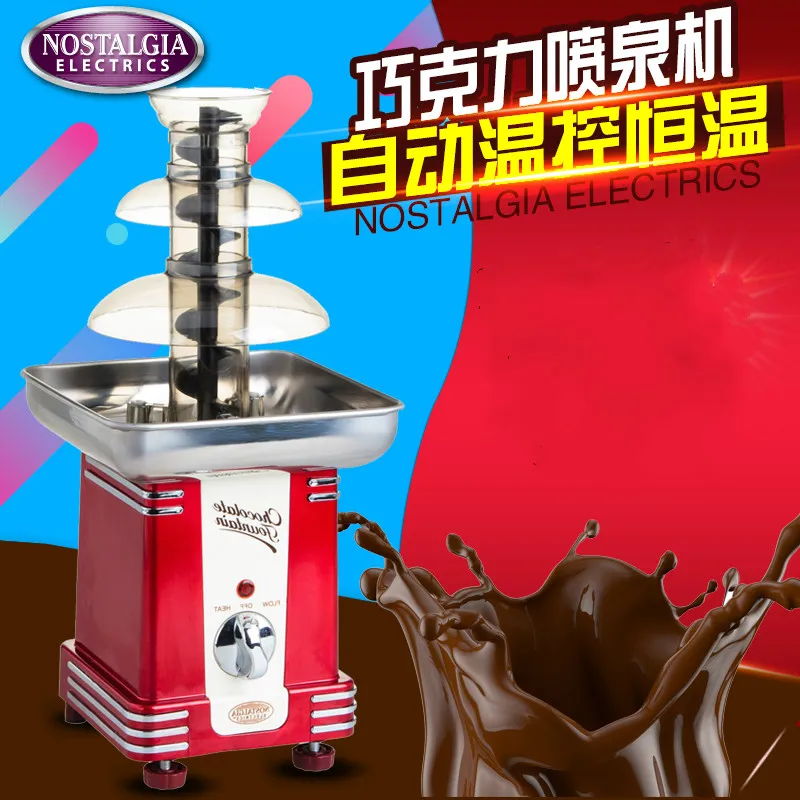 Фонтан-водопад восковые плавки плавильная машина для шоколада горячий шоколад мини Электрический чайник fuente de chocolate
