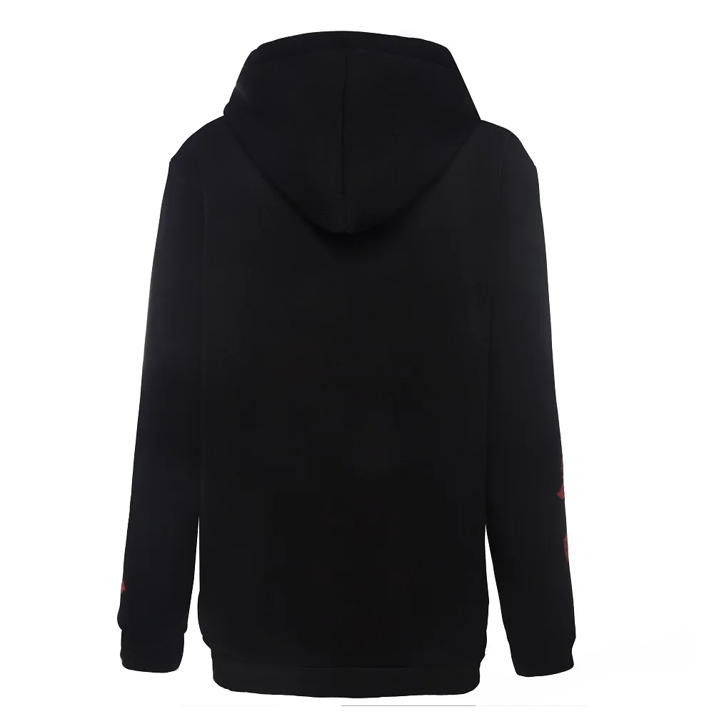  Gothic Hoodies ALMOST DEAD Rose Pattern Sweatshirt Black Unisex Pullover Tumblr Hispter Tops