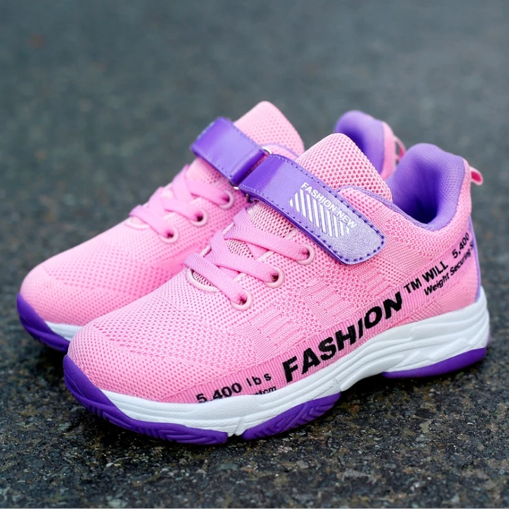 

Boys and girls sports shoes 2019 spring and summer new big kids mesh breathable primary school children's casual shoes