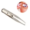 Cut Rate Makeup-Tool Eyelashes Eyebrow-Tweezers Battery Slant-Tip Led-Light Stainless-Steel Professional 76o0YNMg