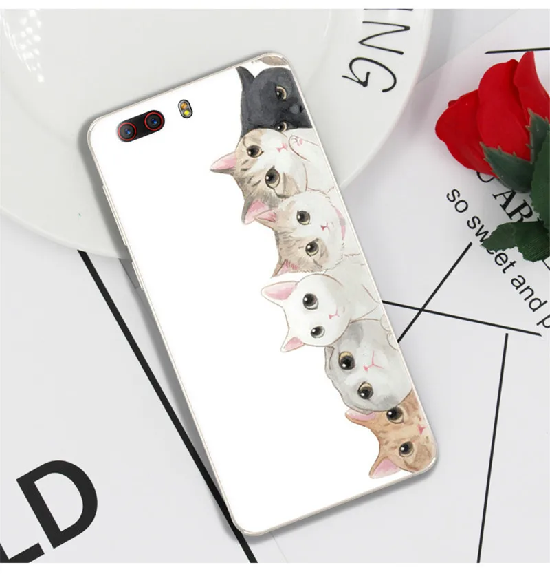 For ZTE Nubia Z17 minis Case Cute Cartoon Soft TPU Silicone Back Cover Light Matte Phone Case For ZTE Nubia Z17 minis Case Coque (17)