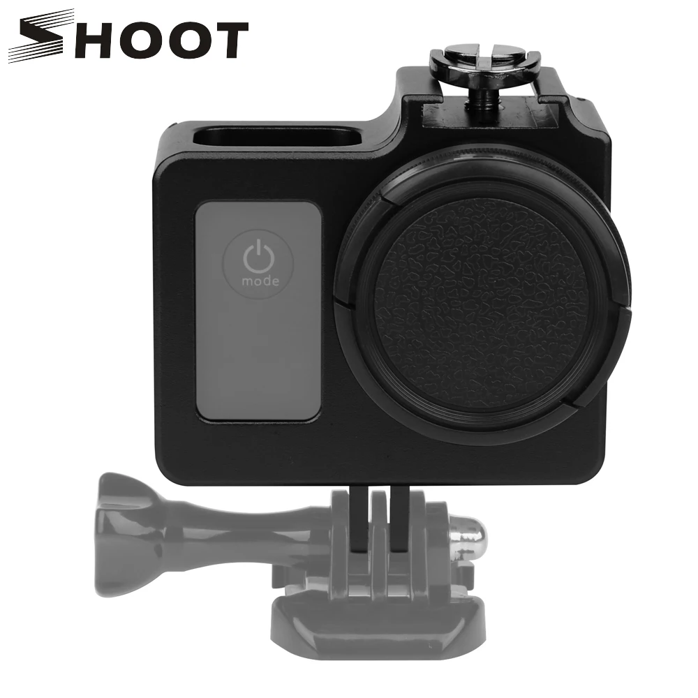 SHOOT Aluminum Alloy Protective Case for SJCAM SJ4000 WIFI SJ6000