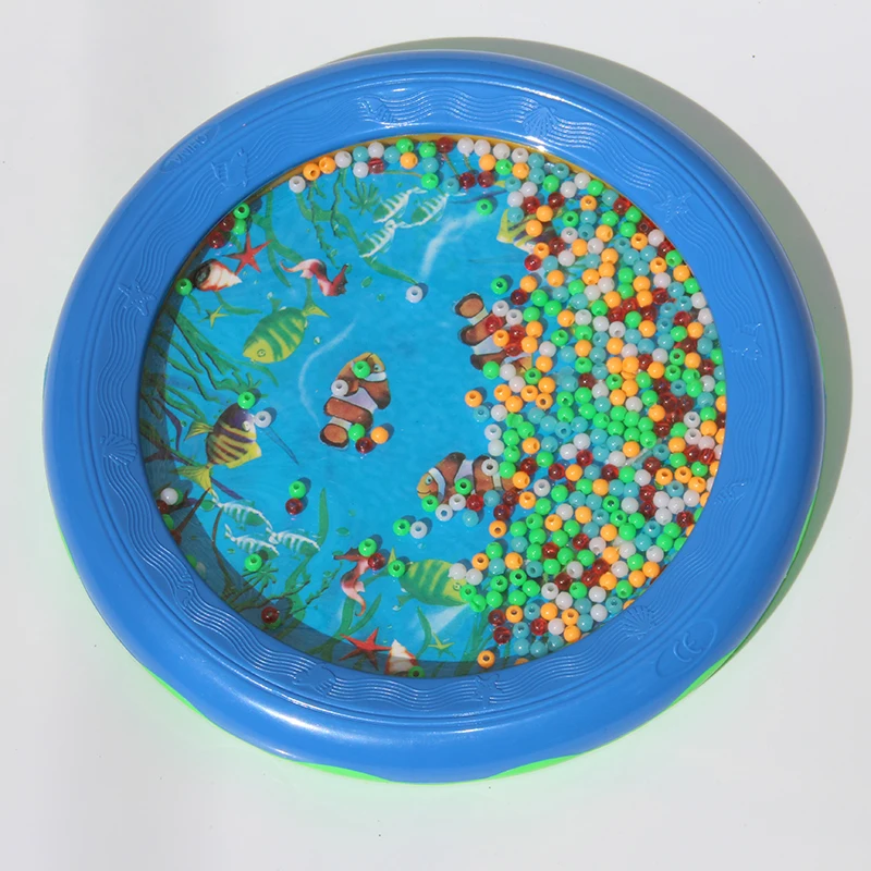 1pcs Exquisite Ocean Wave Bead Drum Gentle Sea Sound Musical