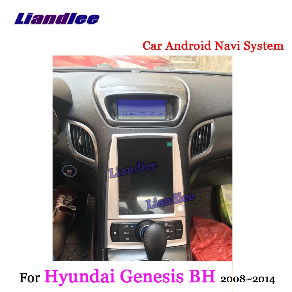 Clearance Liandlee Android For Hyundai Genesis Coupe BH 2008~2014 Stereo Radio Carplay Parking Camera TV BT GPS Navi Navigation Multimedia 2
