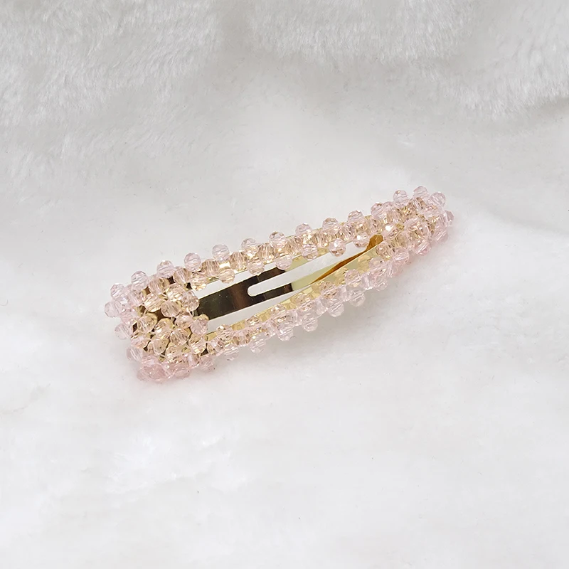 XDPQQ, модные ювелирные изделия из кристаллов, женские шпильки в форме капли, аксессуары для волос с кристаллами, розовая Тиара для девушек на боковой застежке, подарок, 5 цветов