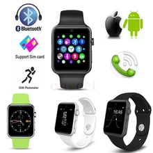 TOPS DM09 Smartwatch Telefon Touchscreen Mit Kamera Crown Schalter Bluetooth Schrittzähler g-sensor Musik Schlaf Monitor PK U8 Q18 GV18