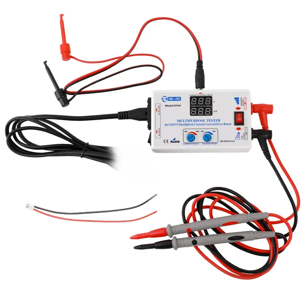

EU Plug LED Tester LED TV Backlight Tester Constant Current Driver Board Tester Voltage Lamp Bead Strip Maintenance Test 330V