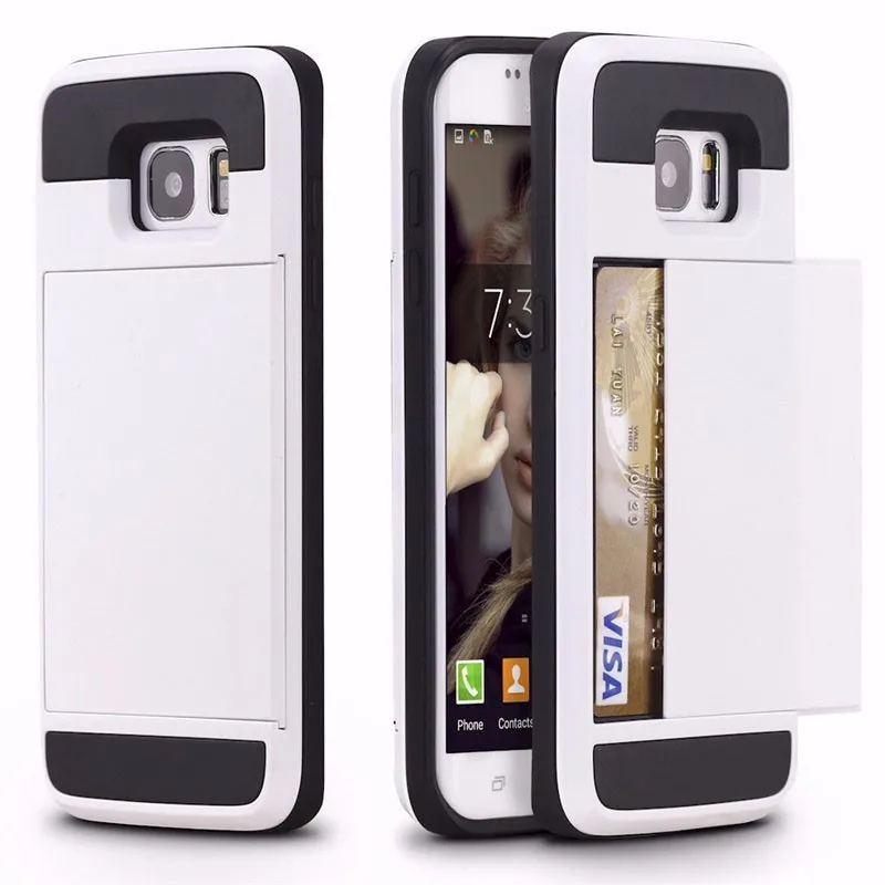 Защитный скользящий кошелек с отделением для кредитных карт чехол для телефона huawei P20 Lite P30 Pro mate 10 Lite P Smart Honor 7x7 6 бампер чехлы