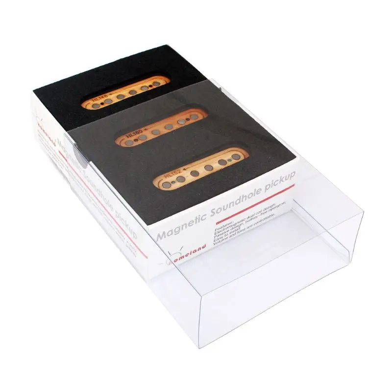 

2019 3PCS/ Pack Wood Hand Wound Alnico 5 SSS Pickup Fit for ST Guitar