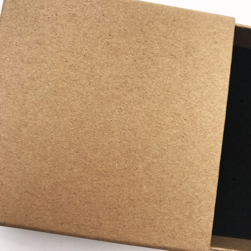 Ящик Тип шкатулка черный футляр для колье для подарочные коробки для колец бумажная коробка для украшений Упаковка браслет серьги дисплей с губкой