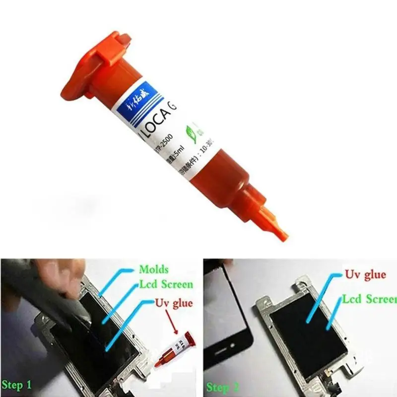 UV-Kleber LOCA Жидкий оптический клей для телефона lcd-Bildschirm ремонт TP2500