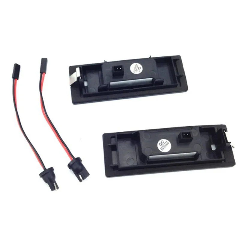 

2Pcs Led License Plate Light For BMW E63 24SMD Led Number License Plate Light Lamp White 6000k For BMW E63 E81 E87 F06