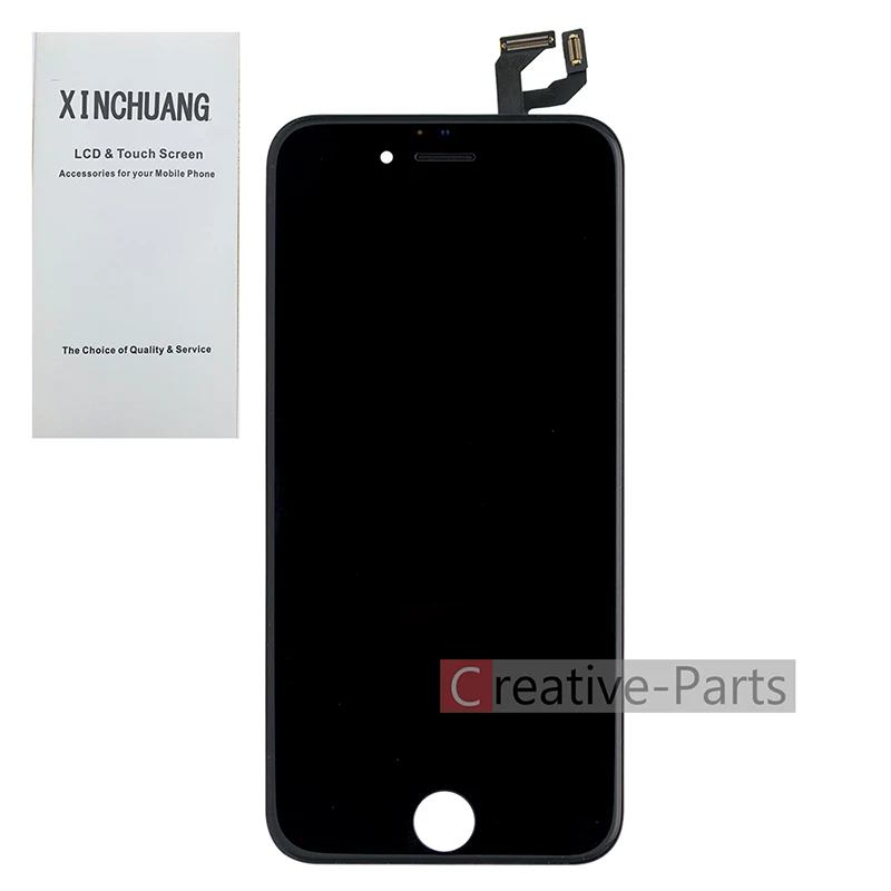 Класс AAA ЖК-дисплей для Apple iPhone 6 S 4.7 дюймов черный Цвет с сенсорным Стекло планшета