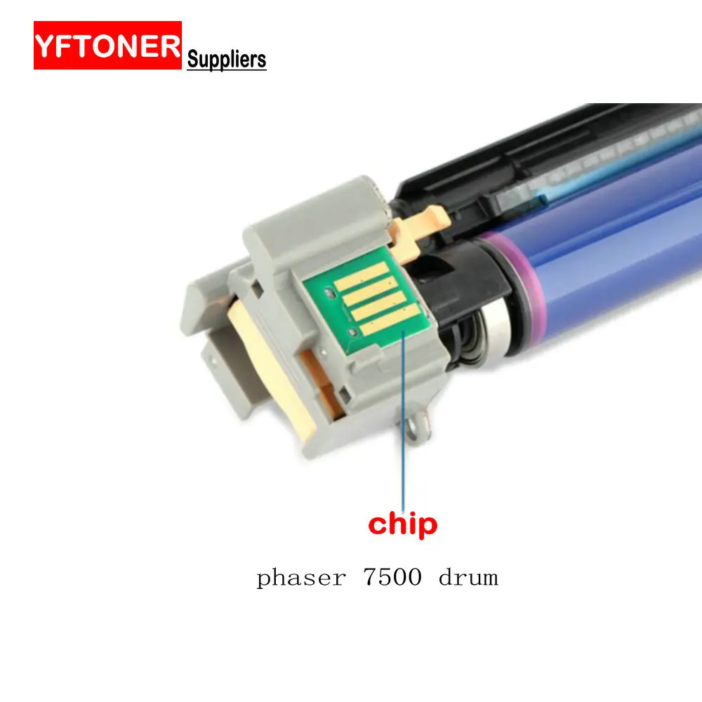 YFTONER принтер тонер-картридж для Xerox phaser 7500 Фотобарабан 108R00861 108R861 CMYK