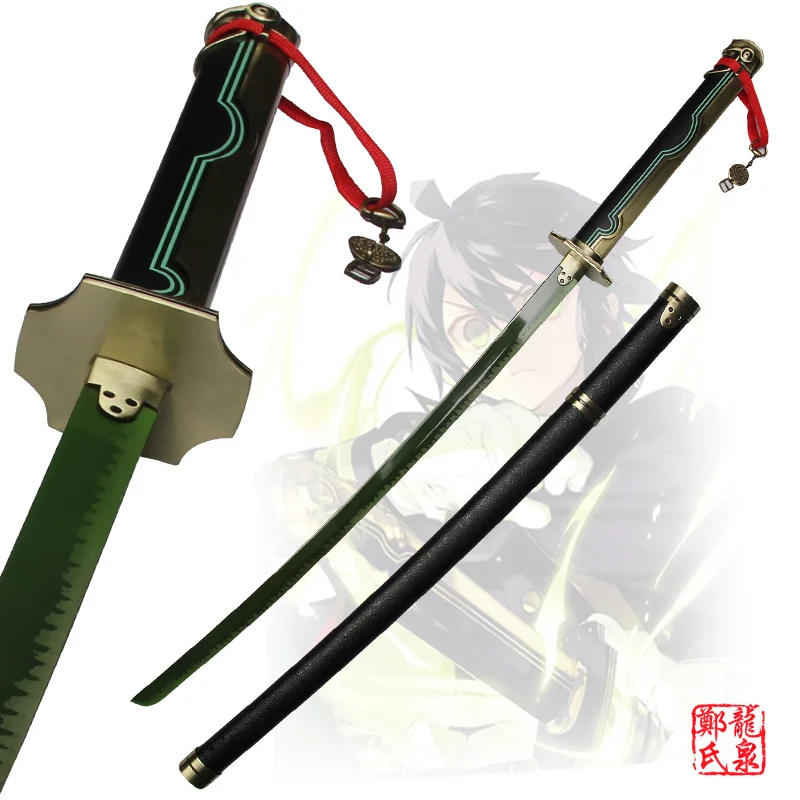 39/" Seraph of the End//Owari no Serafu Yūichirō Hyakuya Metal Sword Cosplay Prop