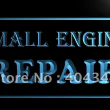 LB134-открыть маленький двигатель изображение ремонта светодиодный неоновый Световой значок для домашнего декора