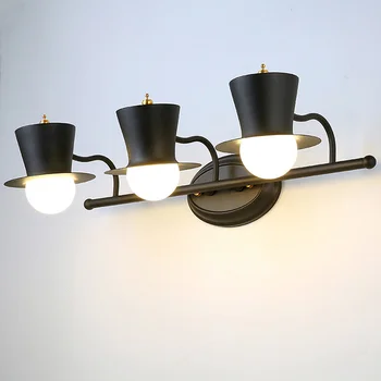 

American dressing lamp creative restaurant wall lamp modern minimalist led bathroom mirror headlights aisle lights ZP7011527