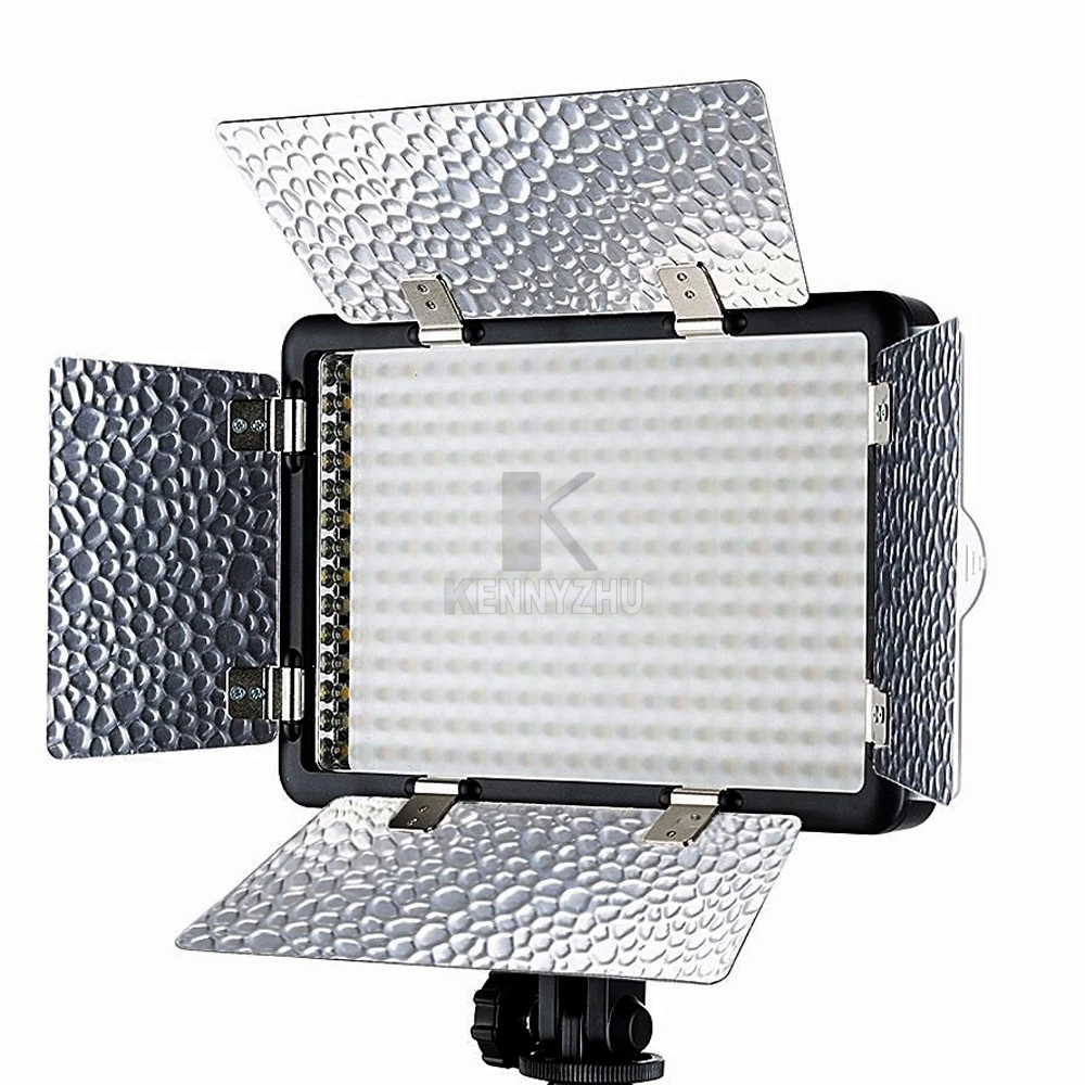 Godox 3 x светодиодный 308C II 3300-5600K DSLR светодиодный видео светильник комплект+ пульт дистанционного управления+ 2 м подставка+ стрела+ адаптер питания+ сумка для переноски