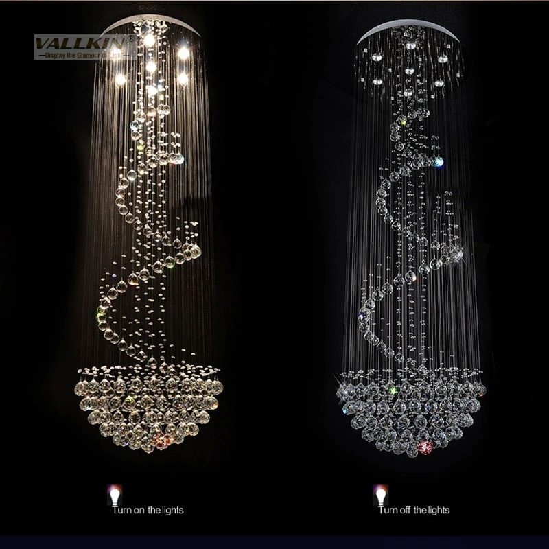 Современная хрустальная люстра, люстры для гостиной, декоративные подвески с подсветкой и люстры, домашнее освещение, лампа для дома и отеля