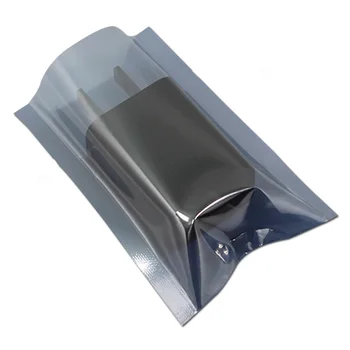 

8cm*12cm Open Top Anti-Static Shielding Plastic Pack Packaging Bags ESD Anti Static Packing Bag Antistatic Storage Bags