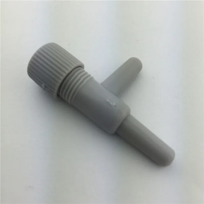 

4mm Regulating Two Way Water Valve Convenient Control Good Material Grey Free Shipping Russia