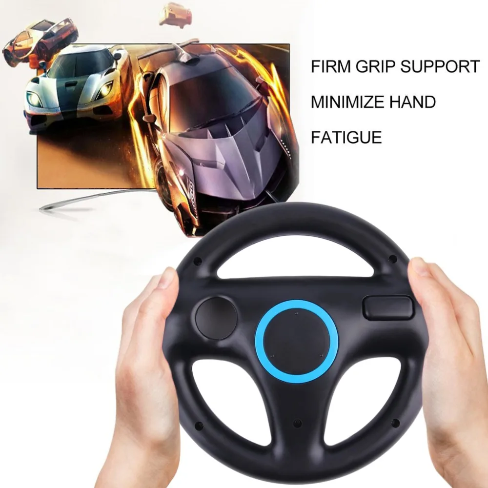 

Onleny Bluetooth controller game steering wheel Racing Game for Nintendo Wii for Mario Kart plastic colorful helm Innovative