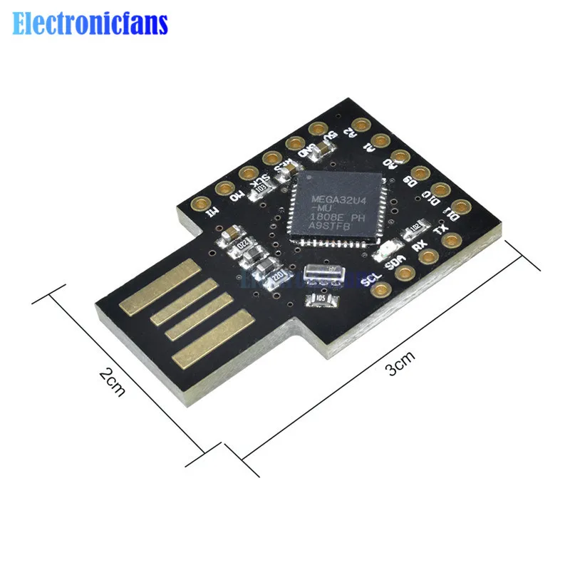 Pro Micro Beetle Keyboard BadUSB ATMEGA32U4 мини-макетная плата расширения Модуль 16 МГц DC 5 В для Arduino с контактом