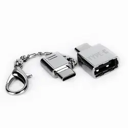 Брелок Тип-C OTG наборы адаптеров Micro-USB Тип C & USB к Тип-C конвертер синхронизации данных зарядный адаптер для samsung S9