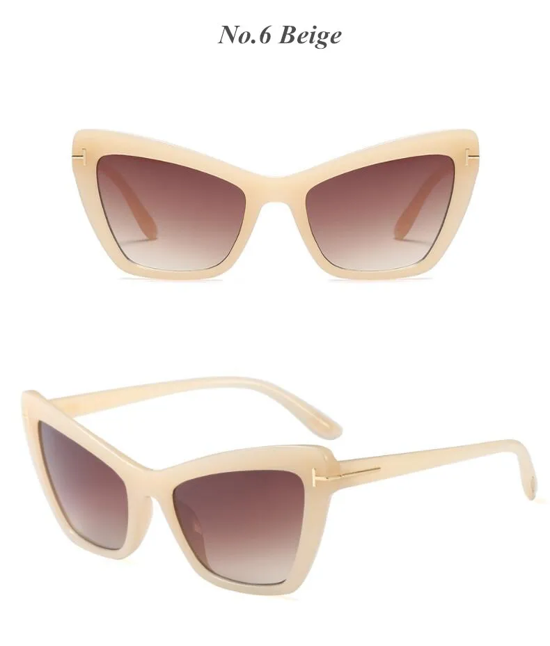 Realstar 2018 модные роскошные T Для женщин Солнцезащитные очки для женщин Брендовая Дизайнерская обувь Винтаж Защита от солнца Очки Для женщин