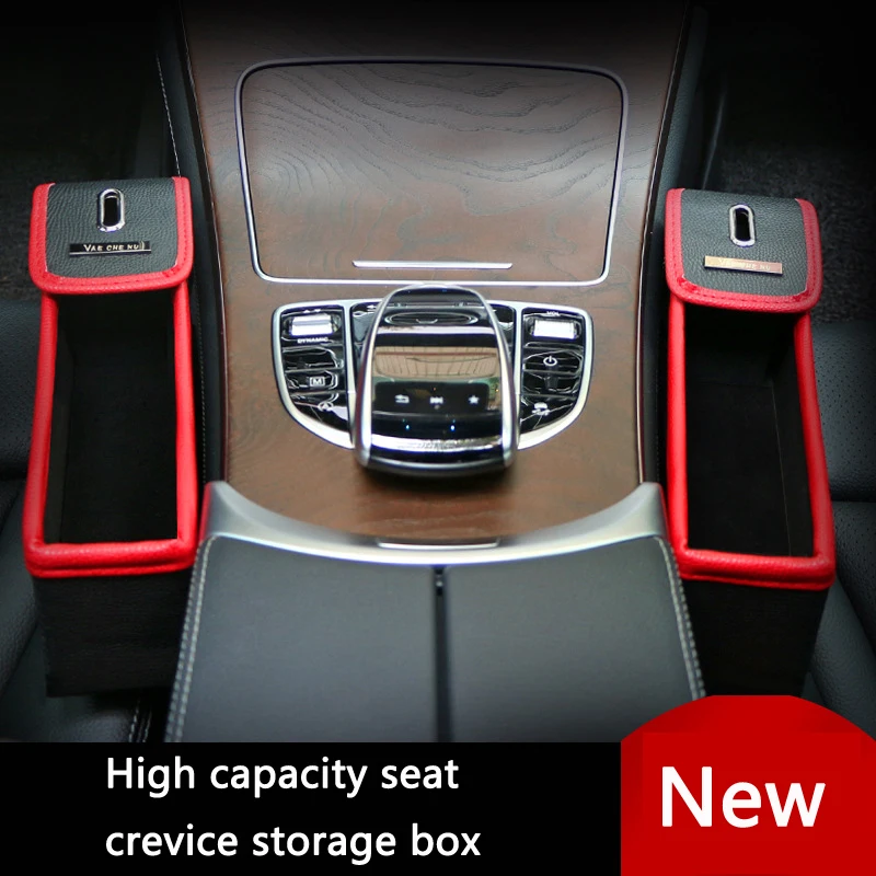 Car Seat Crevice Storage Box Cup Drink Holder Organizer Auto Gap Pocket