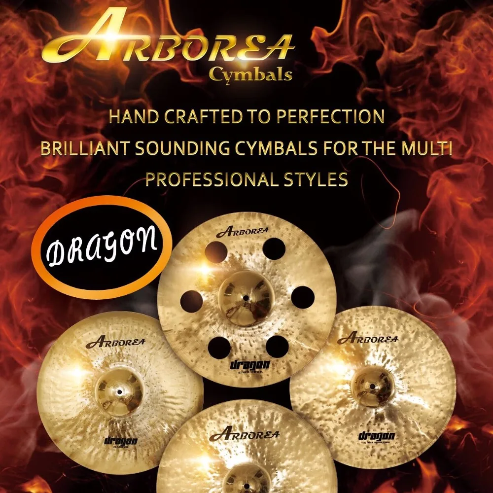 High recommend ARBOREA Dragon series cymbal set: 14 High recommend ARBOREA Dragon series cymbal set: 14