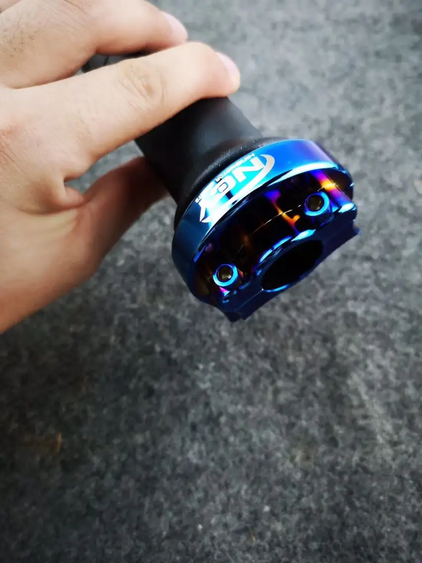 Motorcycle Handlebar Grips Throttle With Double Bearings For 22mm Handlebar For Honda Yamaha Scooter Dirt Bike Modify Rainbown