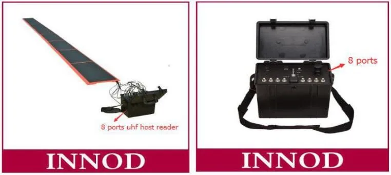 Средняя дистанция 5-7 м пассивный iso epc метки программист impinj UHF Ручной Считыватель RFID пассивный портативный Teminal сканер штрих-код