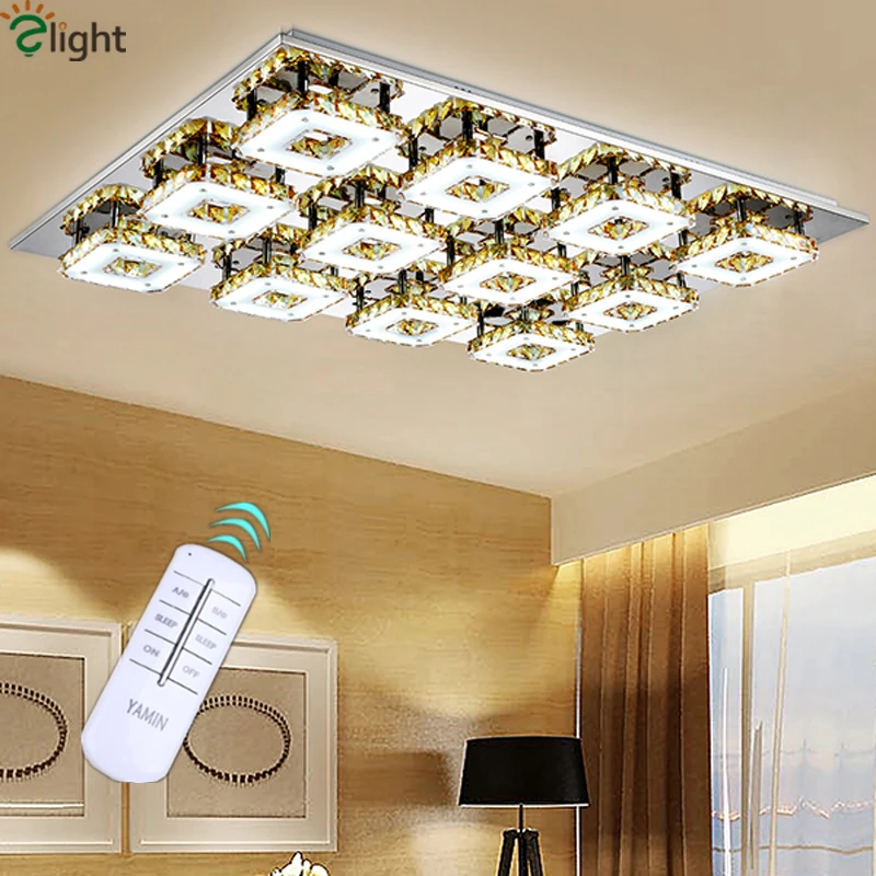 

Modern Dimmable Luxury Plated Chrome Mirror Steel Lustre Cristal Led Chandelier Foyer Bedroom Acrylic Ceiling Chandelier Light